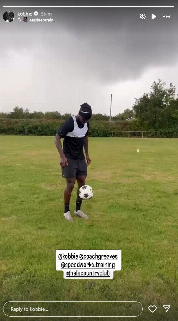 华体会官方-假期不休息，梅努在社媒晒出了自己加练的视频